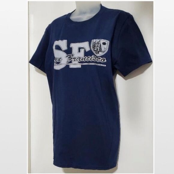 San Francisco Blue Unisex Top - Picture 5 of 11